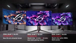 ASUS dan Republic of Gamers Tampilkan Jajaran Monitor Inovatif di Gelaran CES 2024