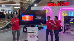 Sharp Gelar Immersive Audio Visualization Mini Exhibition di Bintaro Xchange