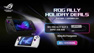 Republic of Gamers Hadirkan Promo Spesial ROG Ally Holiday Deals