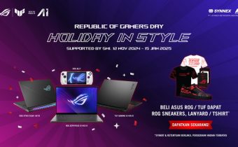 Asus Gelar Republic of Gamers Days, Berhadiah ROG Custom Sneaker