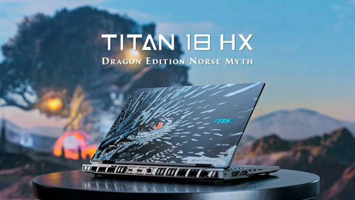 Laptop MSI Seri RTX 50 titan