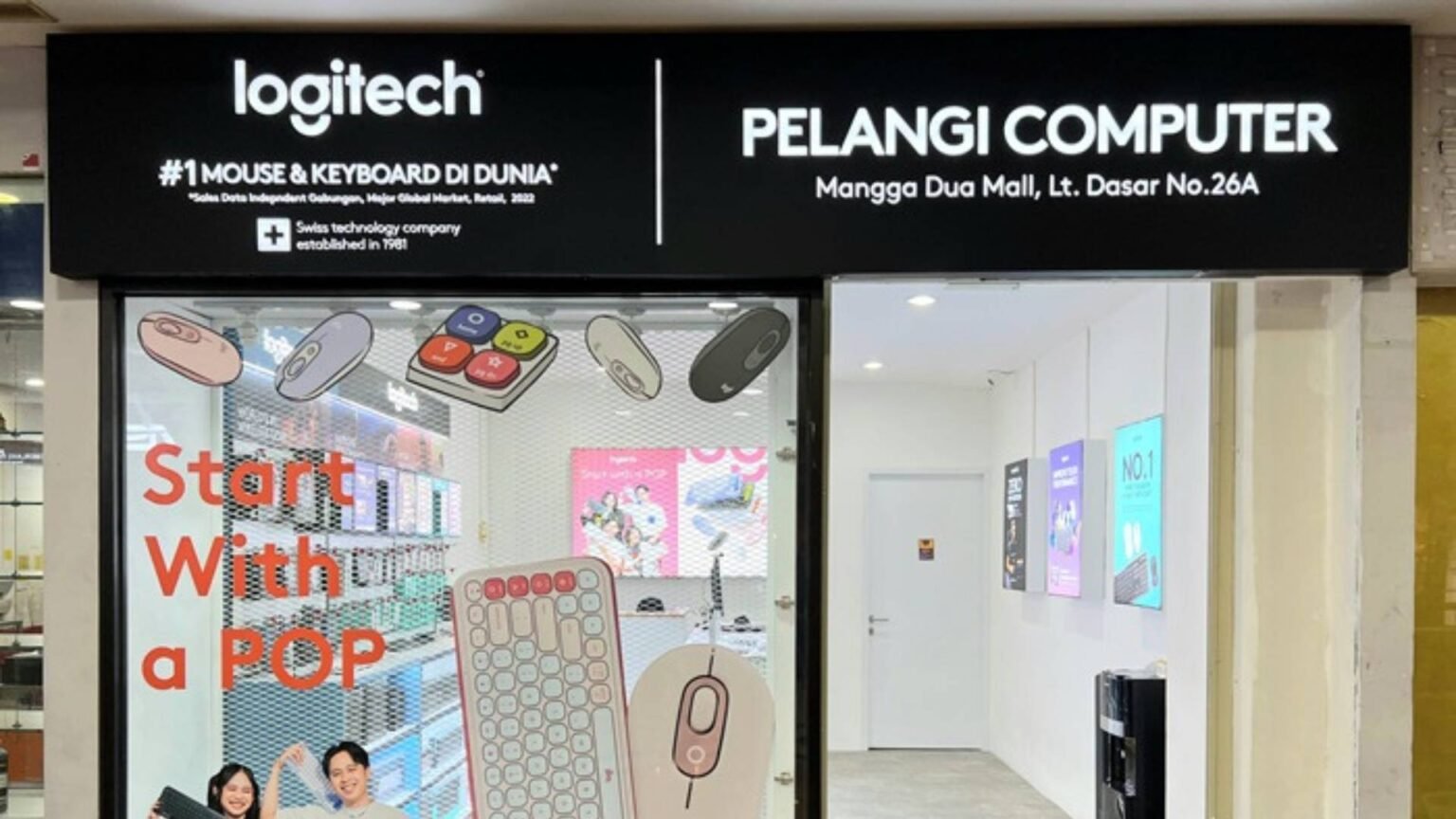 Logitech Resmi Buka Brand Store di Mangga Dua Mall
