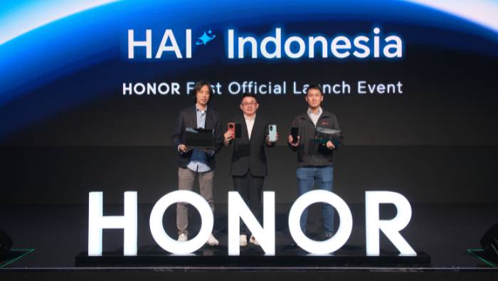 launching smartphone foldable honor magic v3 indonesia