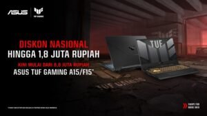 ASUS Gelar Diskon Nasional untuk Laptop TUF Gaming