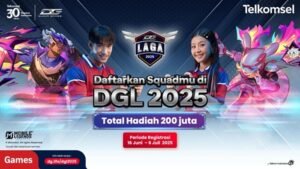 Dunia Games Laga 2025 Siap Digelar, Total Hadiah Ratusan Juta