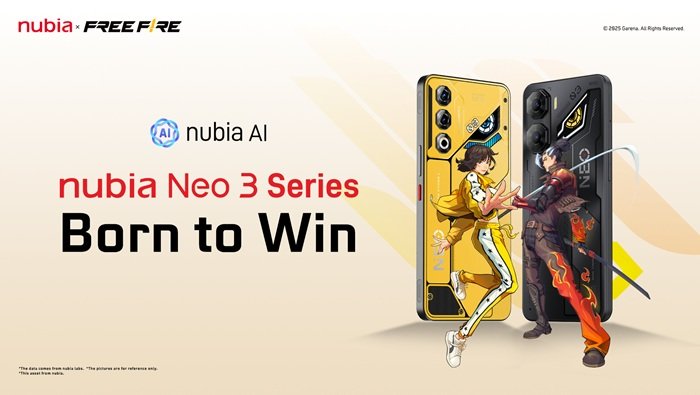 nubia neo 3 series edisi free fire