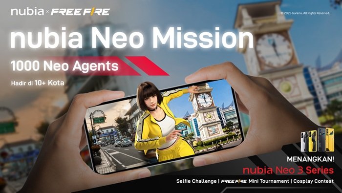 Dapatkan Smartphone Gratis di Nubia Neo Mission