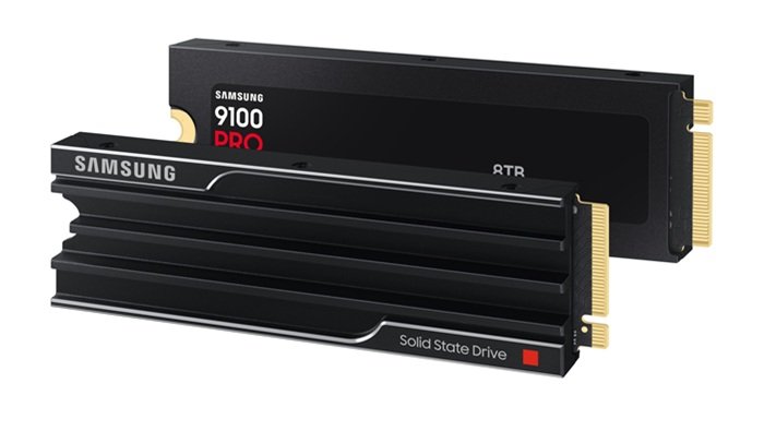 Samsung SSD 9100 PRO 8TB Meluncur