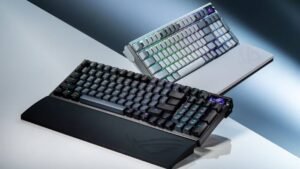 Spesifikasi ASUS ROG Azoth 96 HE, Keyboard dengan Layar Sentuh