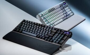 Spesifikasi ASUS ROG Azoth 96 HE, Keyboard dengan Layar Sentuh