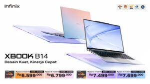 Spesifikasi Infinix XBOOK B14, Laptop Ultra-Portabel yang Tangguh