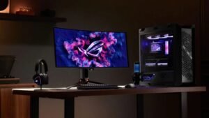 ASUS Pamer Lini Monitor Gaming ROG RGB OLED di CES 2026