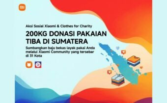 Xiaomi dan Clothes for Charity Gelar Aksi Sosial ke Sumatera