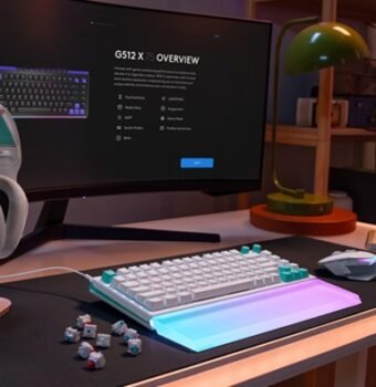 Logitech G512 X, Keyboard Gaming Analog Modular 3 Jutaan