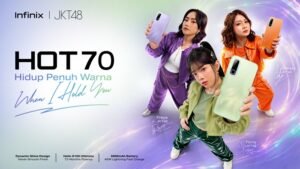 Harga Infinix HOT 70, HP Stylish dengan Fitur Berubah Warna