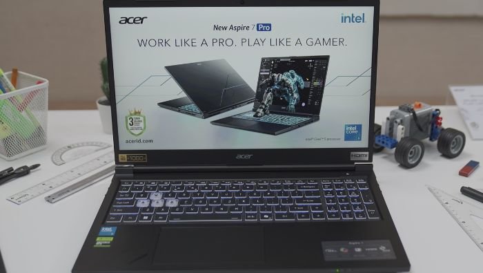 Spesifikasi Aspire 7 Pro New Generation, Laptop untuk Produktivitas 13 Jutaan