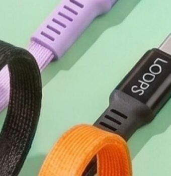 Bukan Makanan, Loops Cable Fettuccino Adalah Kabel Pengisi Daya dengan Fast Charging