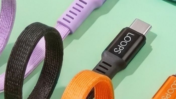 Bukan Makanan, Loops Cable Fettuccino Adalah Kabel Pengisi Daya dengan Fast Charging