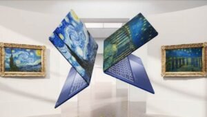 Prestige 14 Flip AI+ Edisi Van Gogh, Laptop Artistik Harga 38 Jutaan