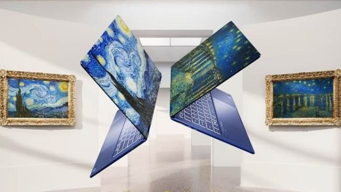 Prestige 14 Flip AI+ Edisi Van Gogh, Laptop Artistik Harga 38 Jutaan